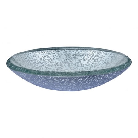 Anzzi Jonas Vessel Sink in Clear Glass S247-blue